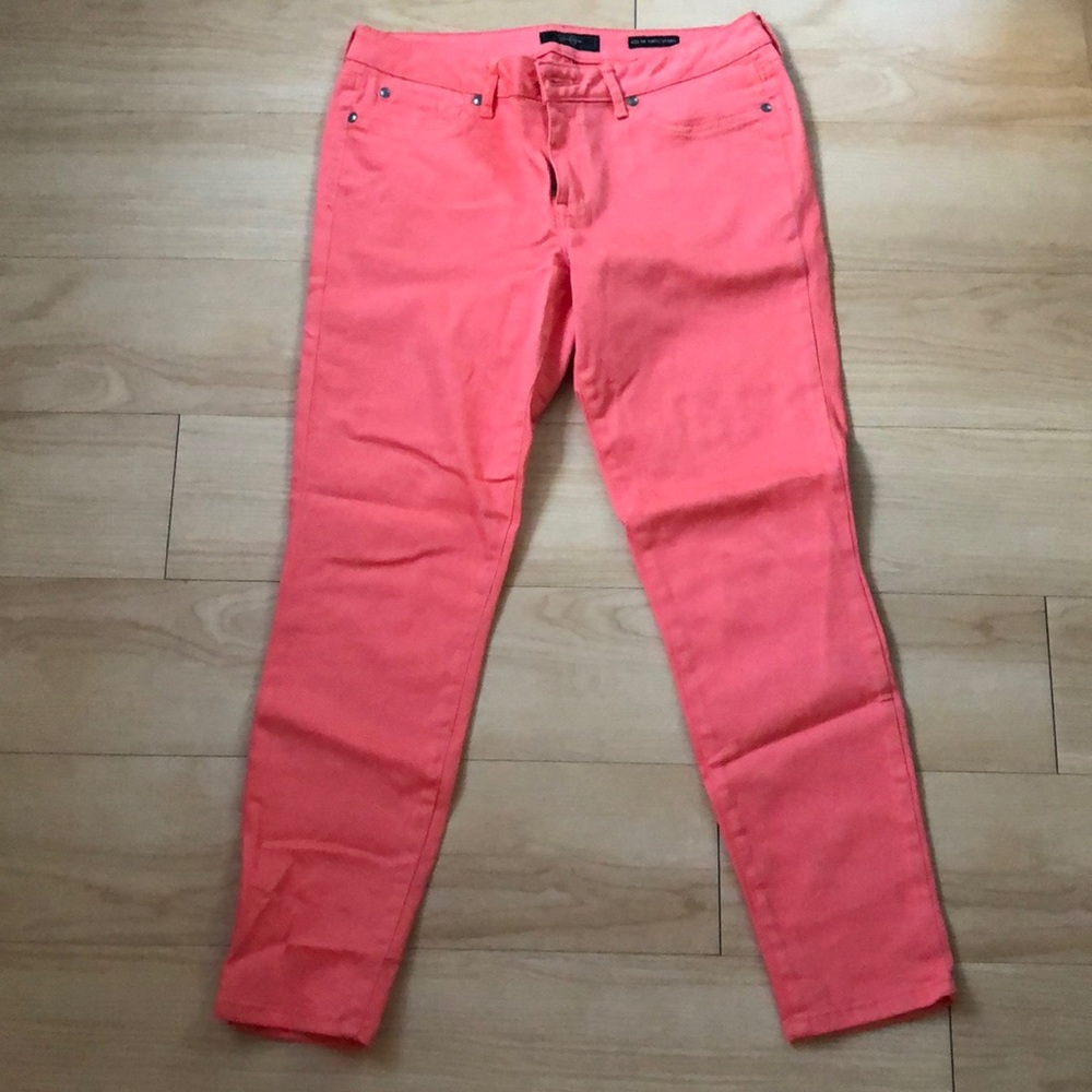 Jessica Simpson Kiss Me Ankle Skinny Salmon Pants - Sz 31